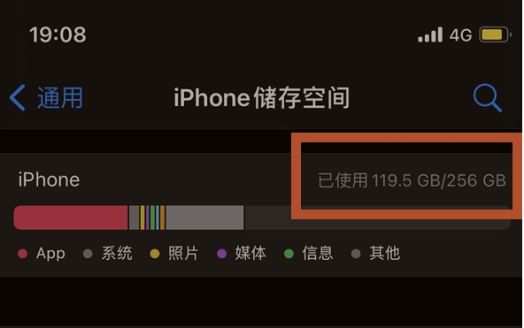 石嘴山苹果13维修分享iPhone13如何查看剩余内存 